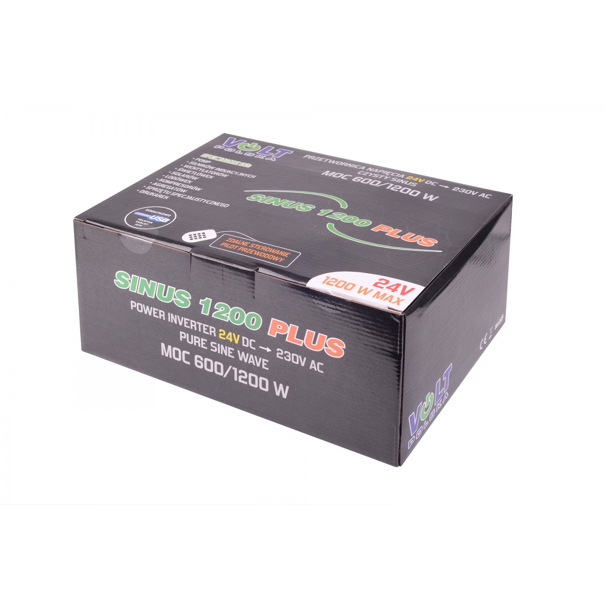 Siinus inverter pluss 600W, 24V : 220V inverter.ee, voolumuundur, pingemuundur 5